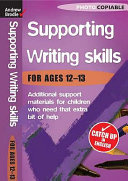 Supporting Writing Skills 12-13