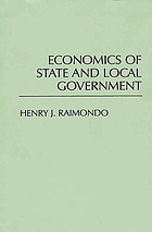 Economics of state and local government