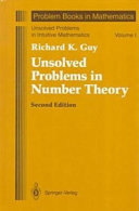 Unsolved Problems in Number Theory