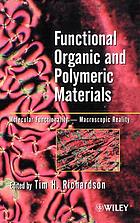 Functional Organic and Polymeric Materials