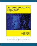 Juran's Quality Planning and Analysis : for enterprise quality