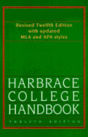 Harbrace College Handbook