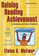 Raising Reading Achievement in Middle and High Schools