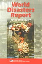 World Disasters Report 2001