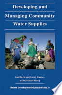 Developing and Managing Community Water Supplies