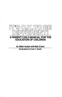  It's O.K. to say no to cigarettes and alcohol! : a parent/child manual for the protection of children