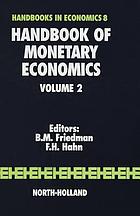 Handbook of monetary economics