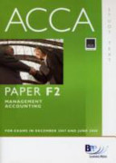 Acca New Syllabus - F2 Management Acc