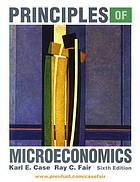  Principles of microeconomics