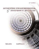 Accounting for governmental and nonprofit entities