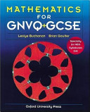 Mathematics for GNVQ and GCSE