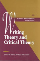 Writing Theory and Critical Theory