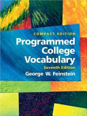 Programmed College Vocabulary