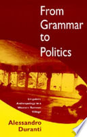 From Grammar to Politics