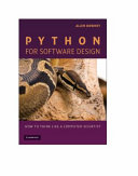 Python for Software Design