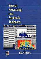 Speech processing and synthesis toolboxes