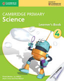 Cambridge Primary Science Stage 4 Learner's Book