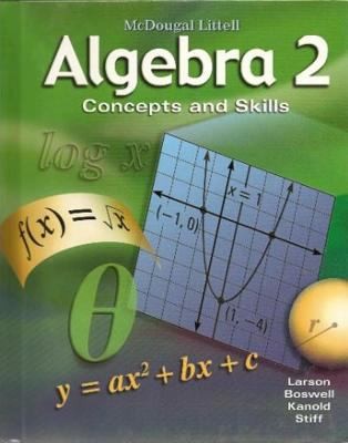 Algebra 2 Concepts And Skills