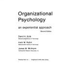 Organizational psychology