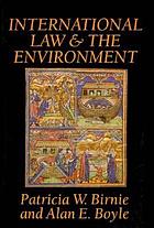 International Law and the Environment