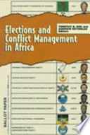 Elections and Conflict Management in Africa