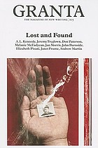  Granta : 105,. Lost and found