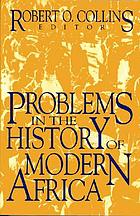 Problems in the History of Modern Africa