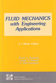 Fluid mechanics, with engineering applications