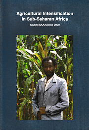 Agricultural Intensification in Sub-Saharan Africa