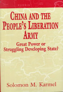 China and the People's Liberation Army