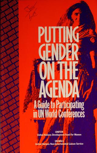 Putting gender on the agenda