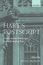 Hart's postscript : essays on the postscript to The concept of law