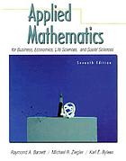 Applied mathematics for business, economics, life sciences, and social sciences