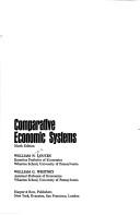 Comparative economic systems