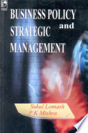 Business Policy and Strategic Management