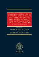 Commentary on the UN Convention on the International Sale of Goods (CISG)