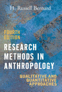 Research Methods in Anthropology