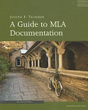 A Guide to MLA Documentation