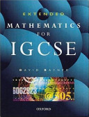 Extended Mathematics for IGCSE