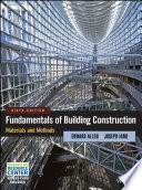 Fundamentals of Building Construction