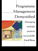 Programme Management Demystified