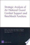 Strategic Analysis of Air National Guard Combat Support and Reachback Functions