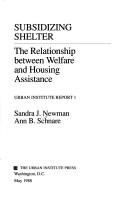 Subsidizing shelter: the relationship between welfare and housing assistance