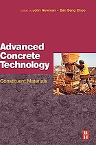  Advanced concrete technology