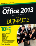 Office 2013 All-In-One For Dummies