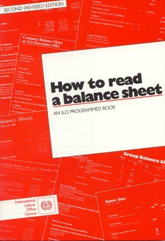 How to Read a Balance Sheet