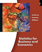 Statistics for business and economics