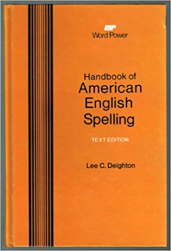 Handbook of American English Spelling