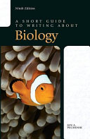 A Short Guide to Writing about Biology