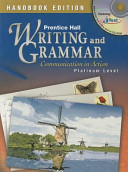 Writing and grammar: communication in action